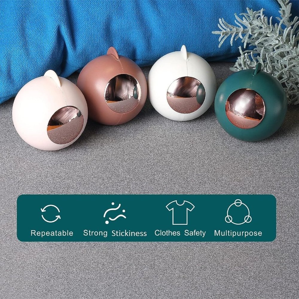 Portable Dustproof Pet Clothes Hair Remover Winter Reusable Washable Clean Tool